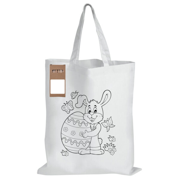 Colouring Short Handle Cotton Bag & Pencils - 57931_87622.jpg