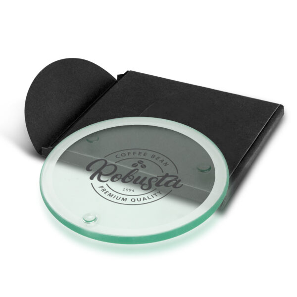 Venice Single Glass Coaster – Round