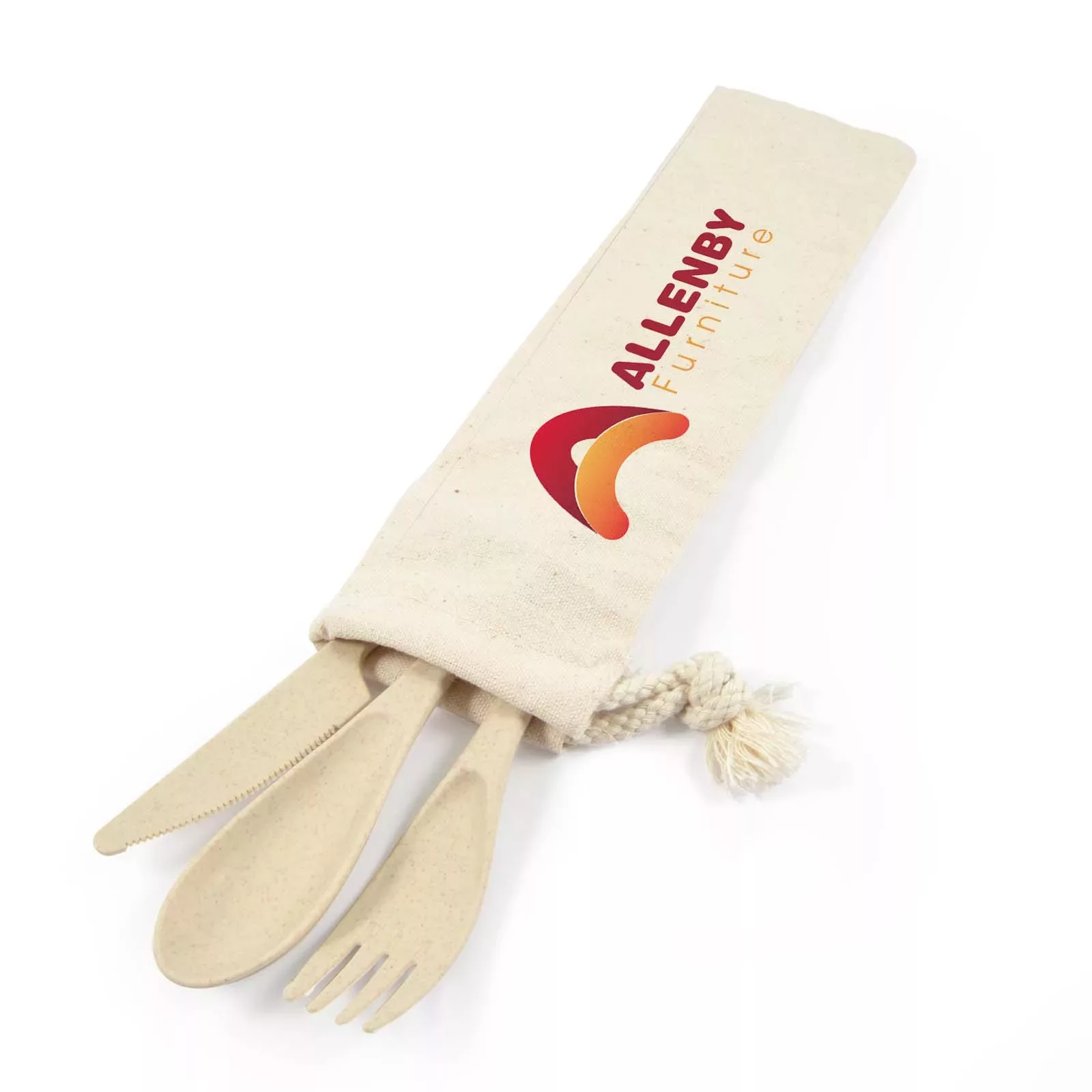 Delish Eco Cutlery Set in Calico Pouch - 61715_107743.jpg