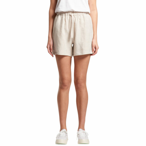 Womens Linen Shorts - 61809_108416.jpg