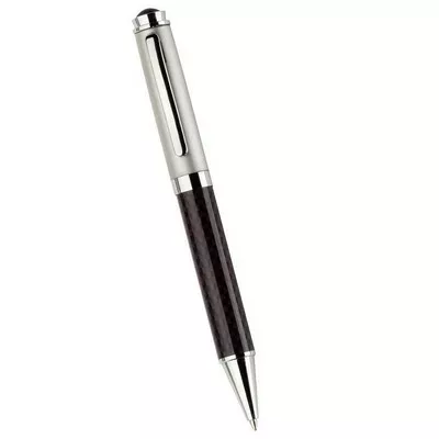 Carbon Fibre Series Silver &#8211; Ballpoint Pen - 12114_25459.jpg