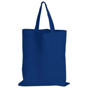 Coloured Cotton Short Handle Tote Bag - 25199_106993.jpg