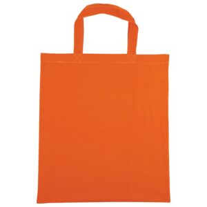 Coloured Cotton Short Handle Tote Bag - 25199_23945.jpg