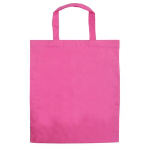 Coloured Cotton Short Handle Tote Bag - 25199_23946.jpg