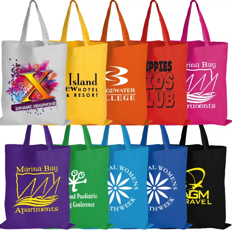 Coloured Cotton Short Handle Tote Bag - 25199_44557.png