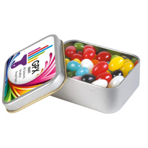 Assorted Colour Mini Jelly Beans in Silver Rectangular Tin - 25273_87150.jpg