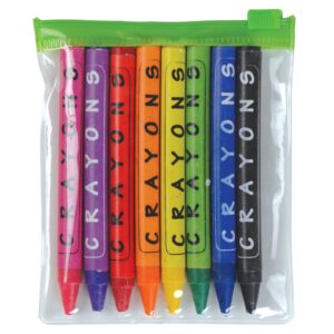 Assorted Colour Crayons In Zipper Pouch - 25377_23472.jpg