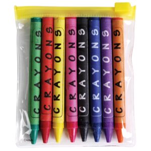 Assorted Colour Crayons In Zipper Pouch - 25377_23475.jpg