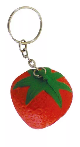 Stress Strawberry Key Ring - 27983_17029.jpg