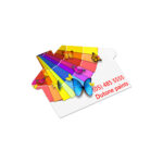 ADhesive Labels 70 x 50mm – House Shaped