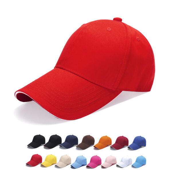 Const 6 Panel Cotton Sandwich Cap