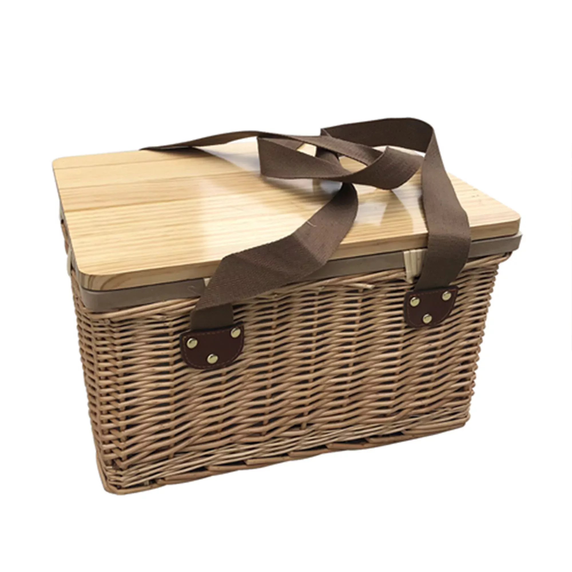 Gold Coast Wicker Picnic Cooler Basket(square) - 61910_112308.jpg