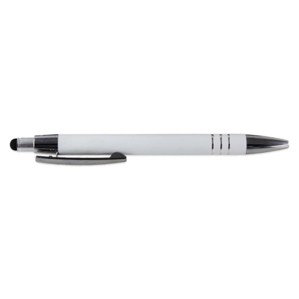 Lyon Click Action Ballpoint Pen with Stylus - 62037_112878.png