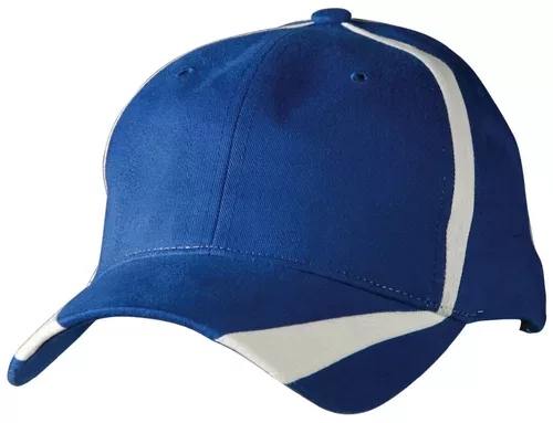 Brushed Cotton Twill Baseball Cap &#8220;X&#8221; Contrast - 15449_10190.jpg