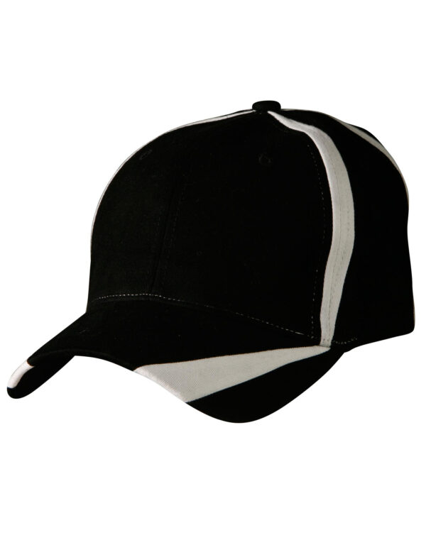 Brushed Cotton Twill Baseball Cap “X” Contrast - 15449_117634.jpg