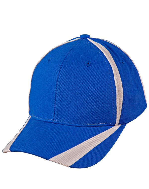 Brushed Cotton Twill Baseball Cap “X” Contrast - 15449_117840.jpg