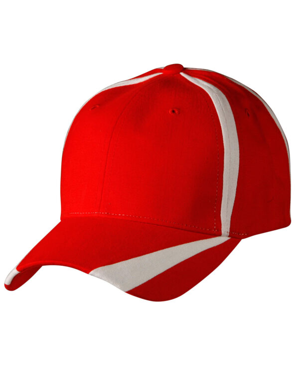 Brushed Cotton Twill Baseball Cap “X” Contrast - 15449_119866.jpg