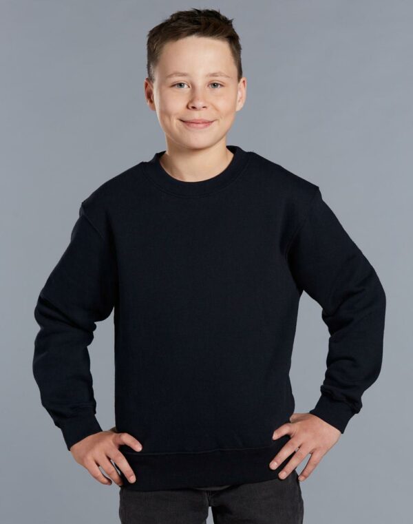 Kids Crew Neck Fleecy Sweater - 18572_118472.jpg