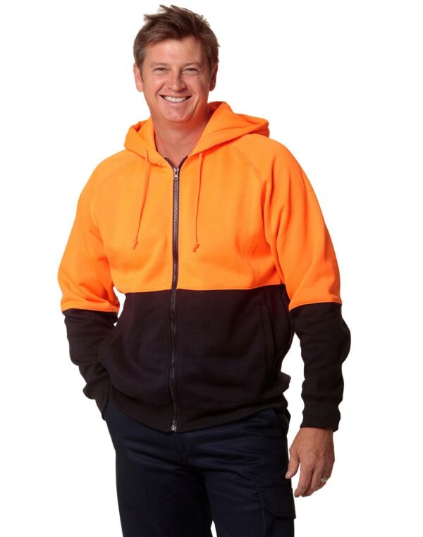 Hi-Vis Two Tone Fleecy Hoodie - 26725_119550.jpg