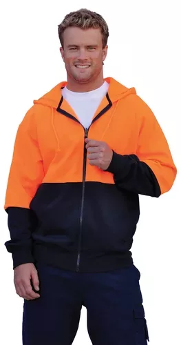 Hi-Vis Two Tone Fleecy Hoodie - 26725_16339.jpg