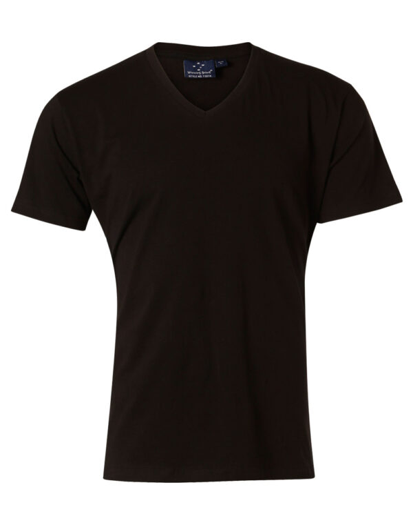 Men’s V-Neck Short Sleeves Tee - 26753_119662.jpg