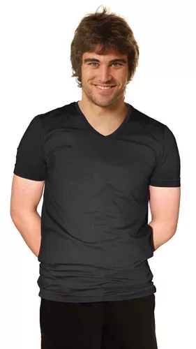 Men&#8217;s V-Neck Short Sleeves Tee - 26753_16357.jpg