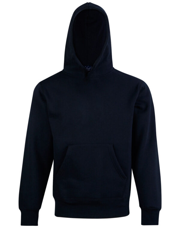 Kids’ Close Front Contrast Fleecy Hoodie - 47259_117970.jpg