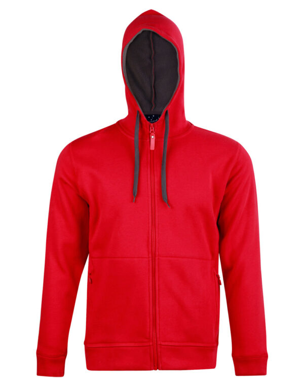 Men’s Full Zip Contrast Fleece Hoodie - 47262_118377.jpg