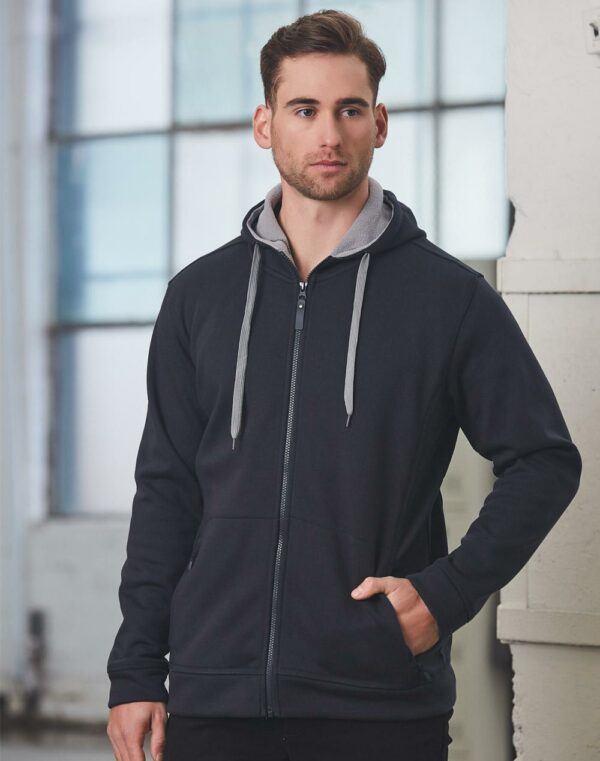 Men’s Full Zip Contrast Fleece Hoodie - 47262_119889.jpg