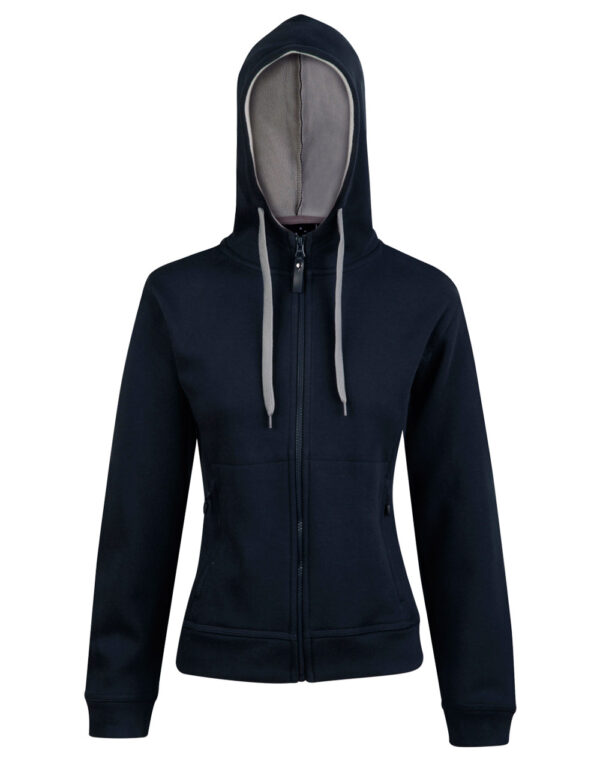 Ladies’ Full Zip Contrast Fleece Hoodie - 47263_117648.jpg