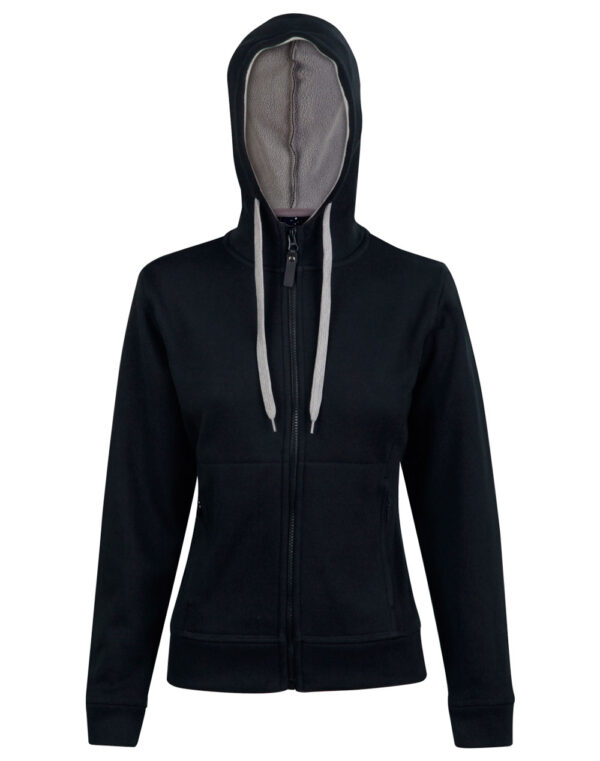 Ladies’ Full Zip Contrast Fleece Hoodie - 47263_118756.jpg