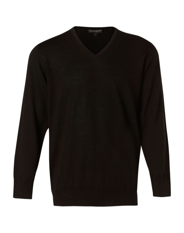 Men’s 100% Merino Wool V Neck L/S Sweater - 47341_118566.jpg