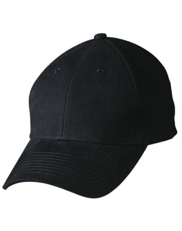 Heavy Brushed Cotton Cap Buckle On Back - 4947_119893.jpg