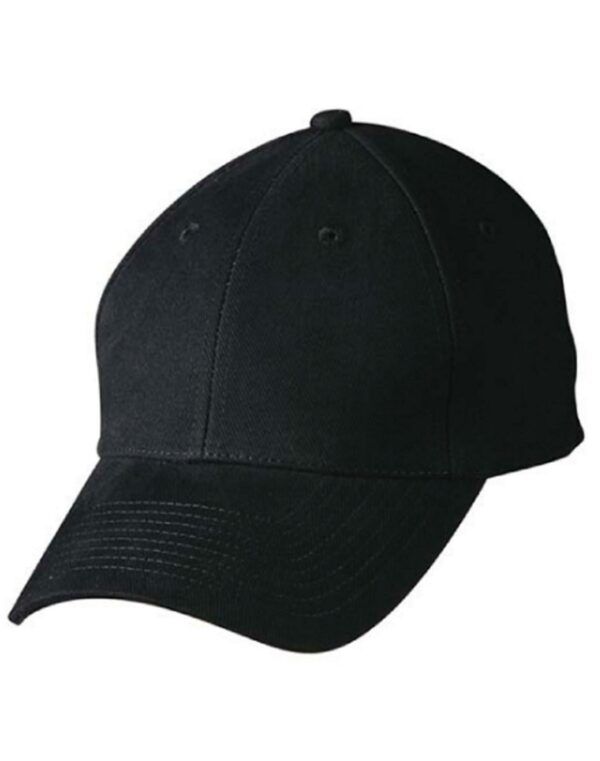 Heavy Brushed Cotton Cap Buckle On Back - 4947_120411.jpg