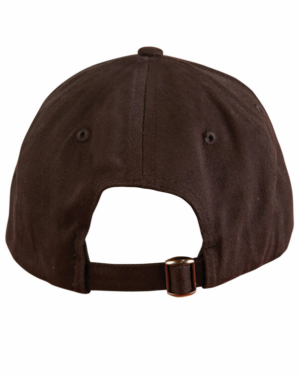 Heavy Brushed Cotton Cap Buckle On Back - 4947_120702.jpg