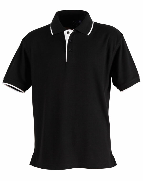 Mens S/L Pique Polo Contrast - 4981_117733.jpg