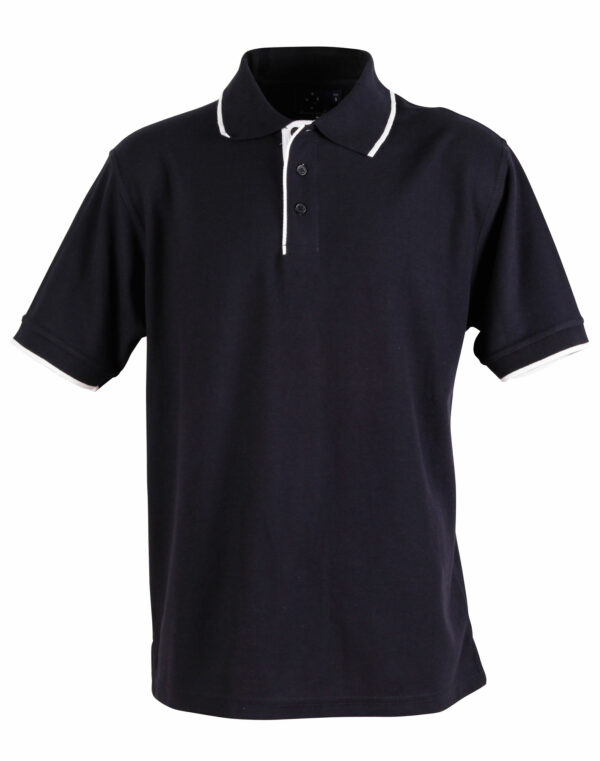 Mens S/L Pique Polo Contrast - 4981_119199.jpg