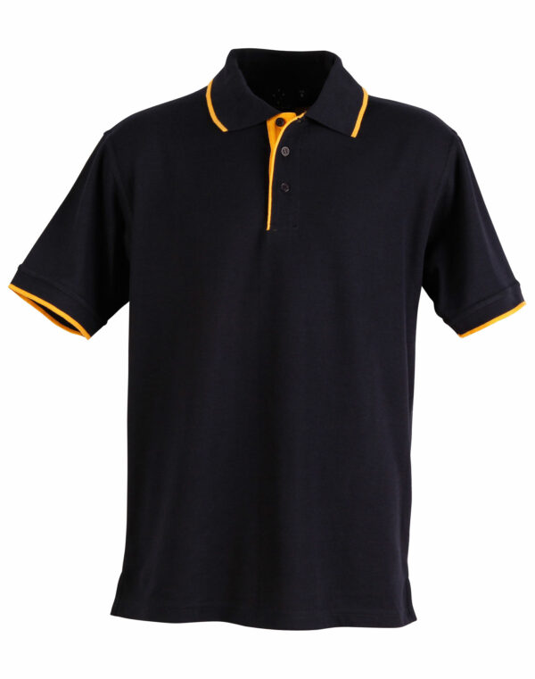 Mens S/L Pique Polo Contrast - 4981_119982.jpg