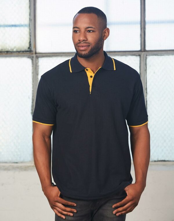 Mens S/L Pique Polo Contrast - 4981_120420.jpg