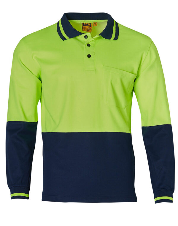 Hi-Vis Truedry Safety Polo L/S - 8318_119934.jpg