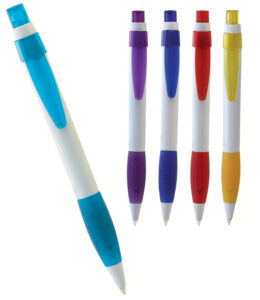 Plastic Pen Push Action Rubber Grip Enzo - 10779_115847.jpg