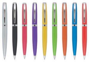 Metal Pen Twist Action Bright Coloured Barrels Vivid - 21983_13805.jpg