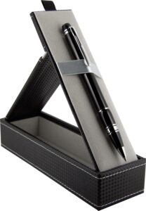 Pen Box Single With Velveteen Inside And Upright Display Zermatt - 22007_115722.jpg