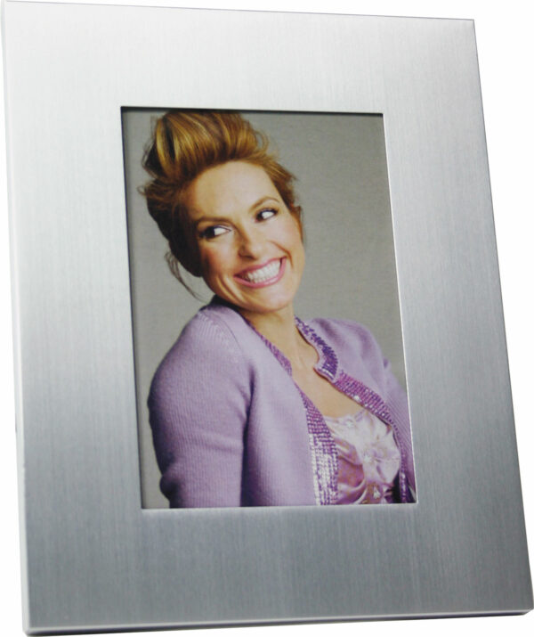 Photo Frame 6 X 4 Inch Prints Brushed Stainless Steel - 22216_117138.jpg