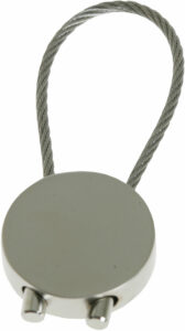 Key Ring Metal Round With Cable Wire Closure Device - 22318_116195.jpg