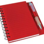 Note Book Spiral Bound With Pen 200 Pages - 22342_13948.jpg