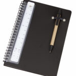 Notebook A5 Siz With Pen And Scale Ruler 160 Pages - 26996_116284.jpg