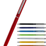 Metal Pen Slimline Twist Action With Stylus Rio Touch Screen - 54174_67066.jpg