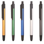 Pen Metal With Rubberised Barrel Finish Eiger Pen
