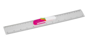 Ruler 30cm Clear With Sticky Note Flagsflags - 54227_67408.jpg
